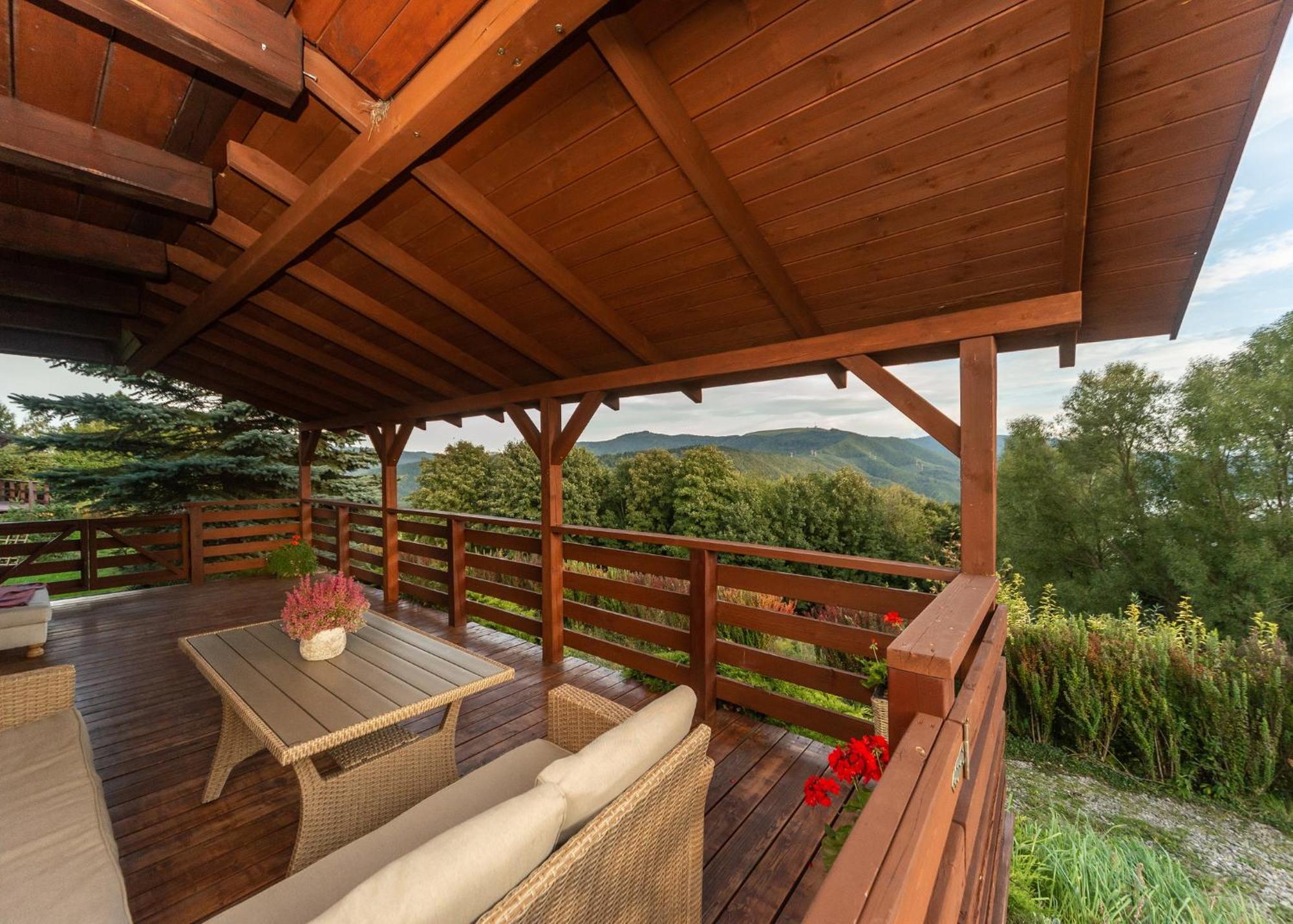 Domek Na Hrobaczej - Jacuzzi&Sauna Międzybrodzie Bialskie Kültér fotó